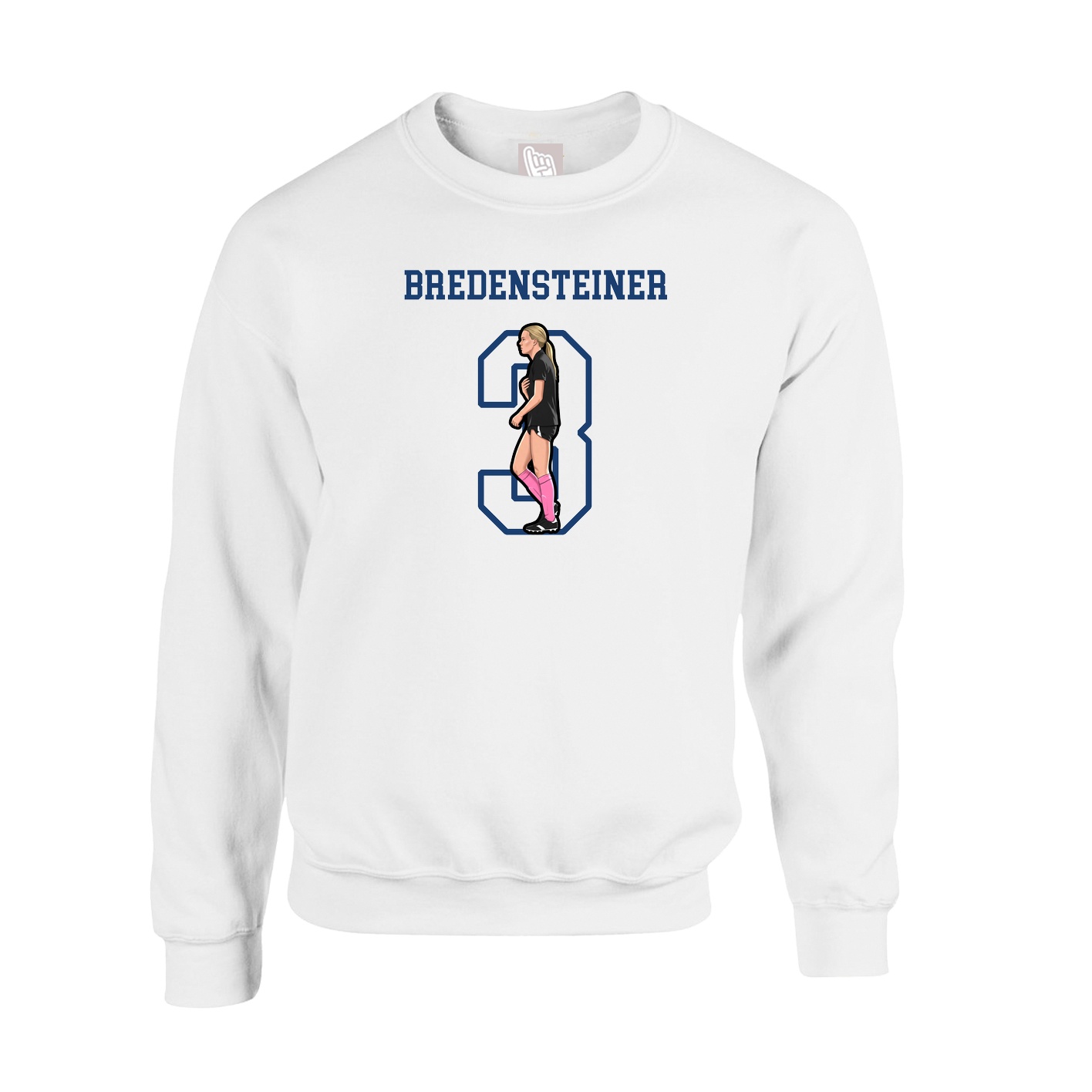 Fleece Crew — Shirsey in White