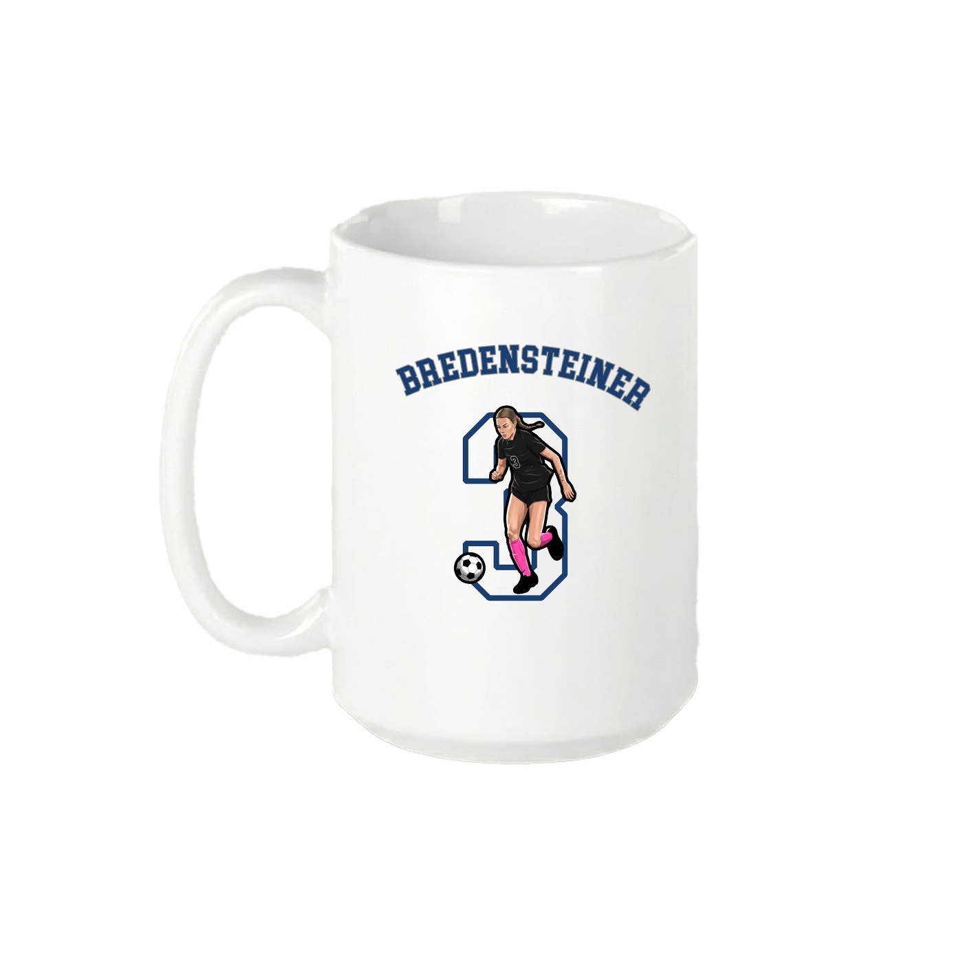 15oz Coffee Mug — Shirsey Arch in White