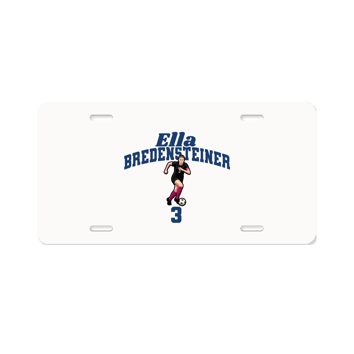 License Plate — Signature Arch in Classic