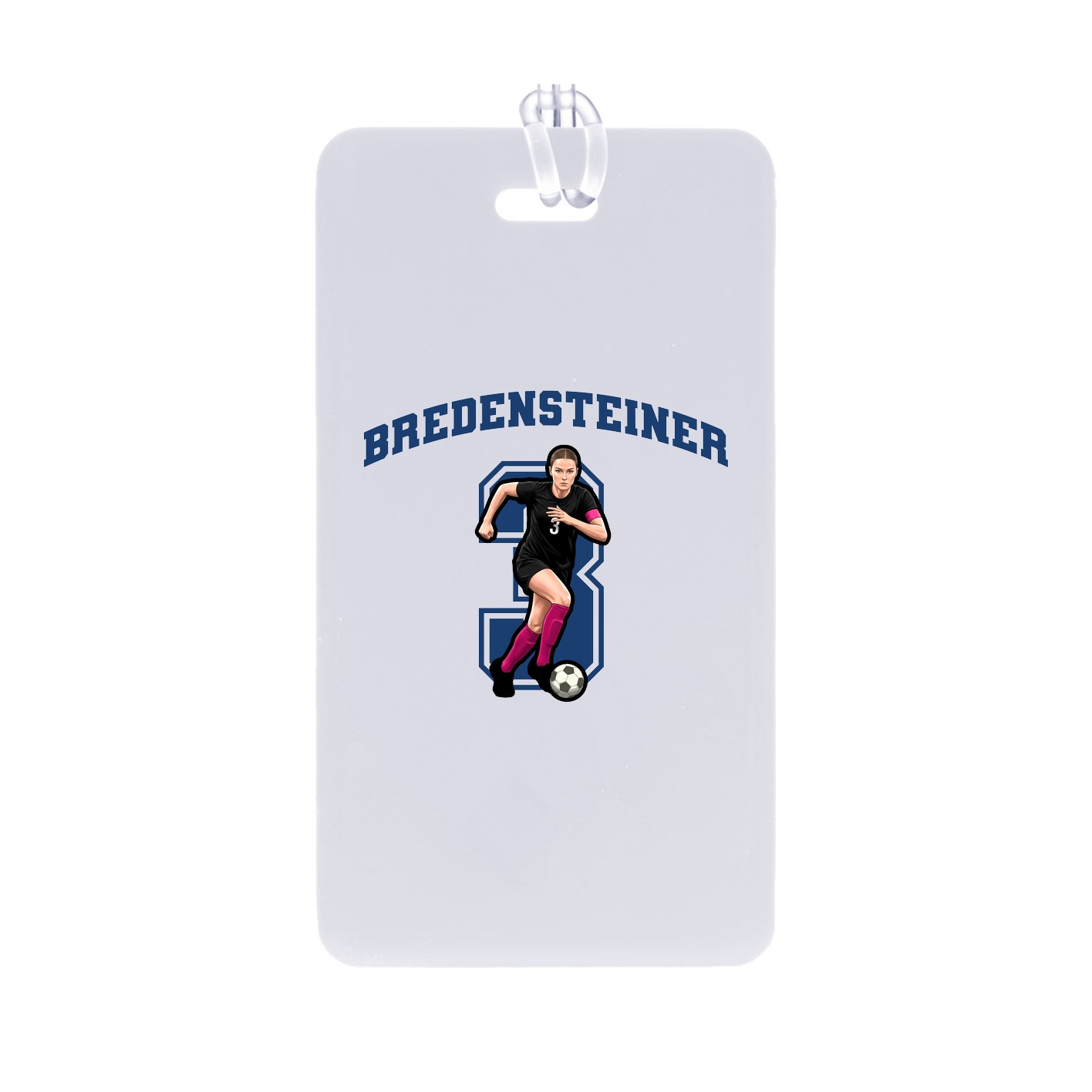 Bag Tag — Number in Classic