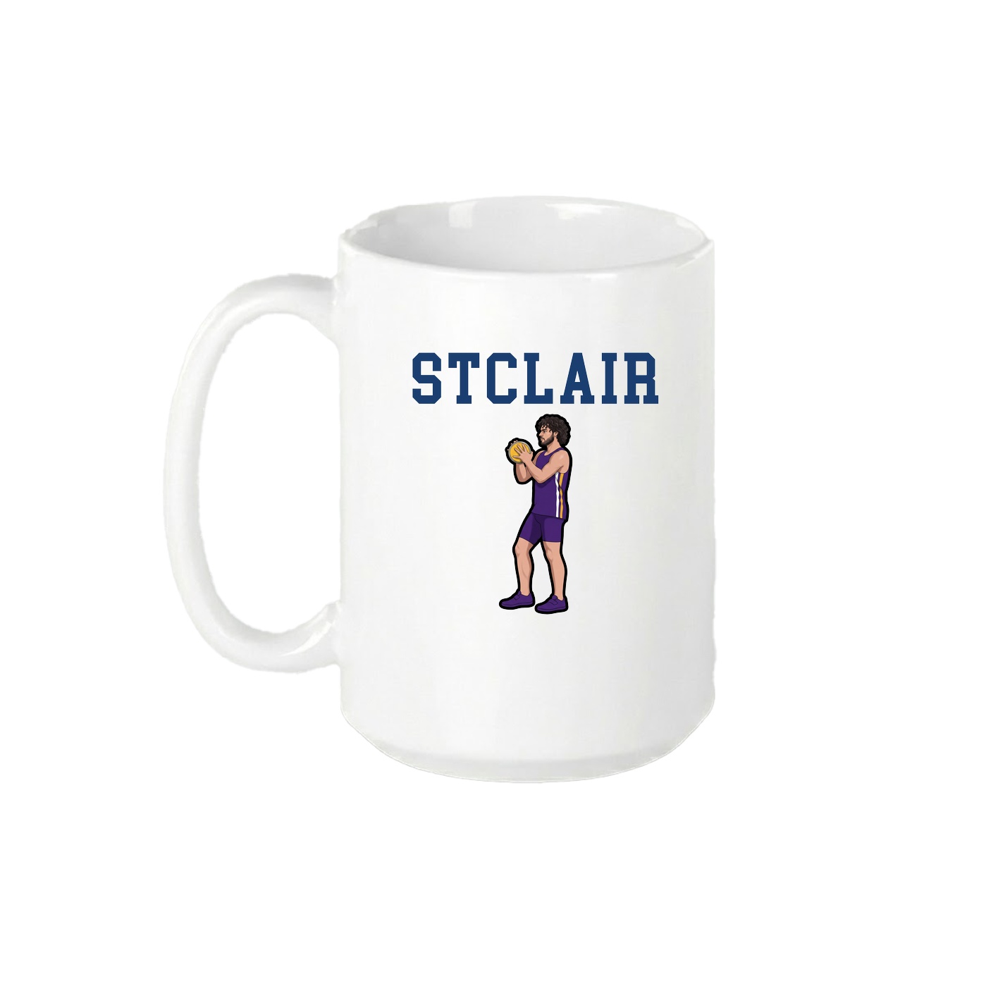 15oz Coffee Mug — Shirsey in White