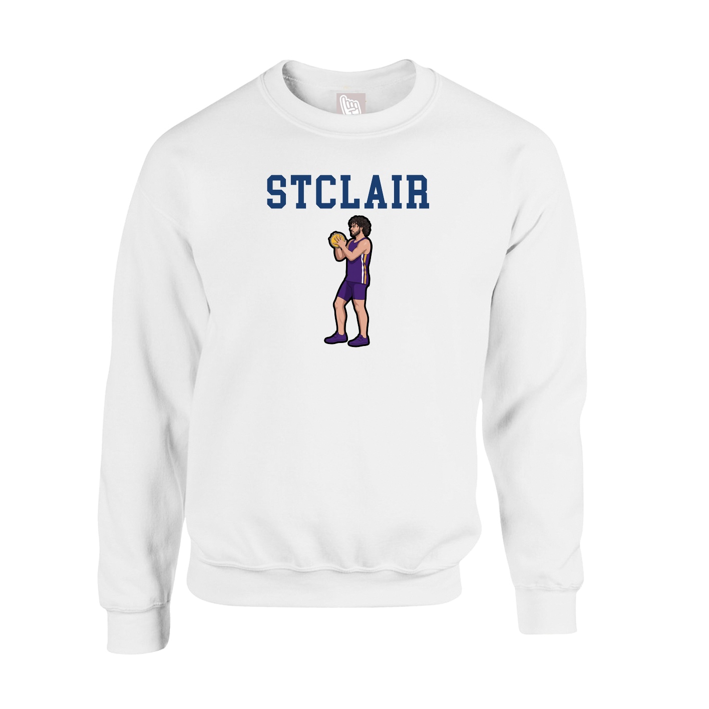 Fleece Crew — Shirsey in White