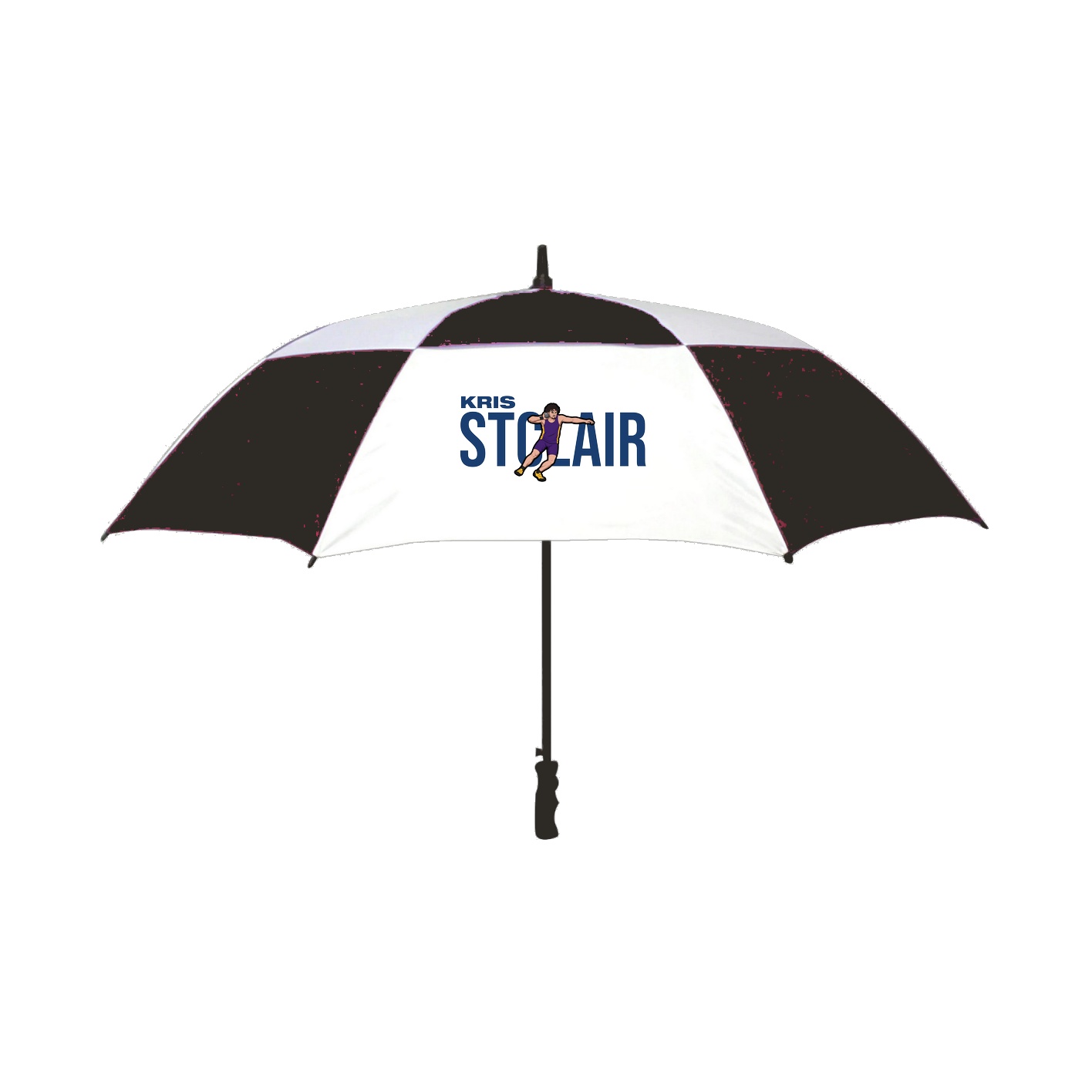 Golf Umbrella — Player Name in Black