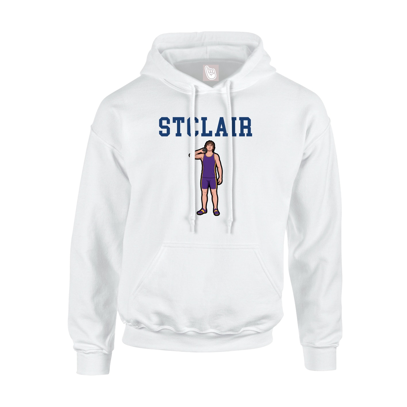 Youth Hoodie — Shirsey in White