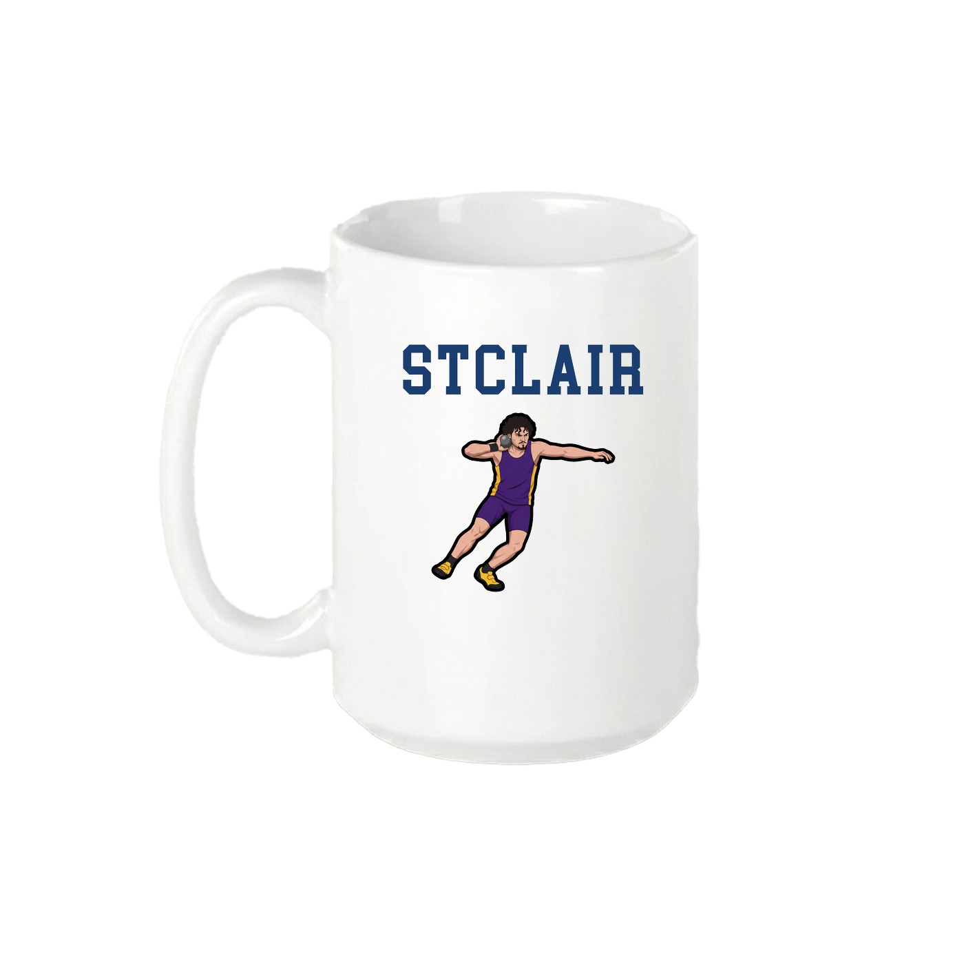 15oz Coffee Mug — Shirsey in White