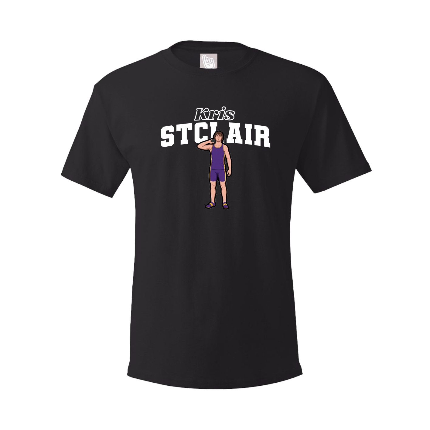 Tee — Name Arch in Black