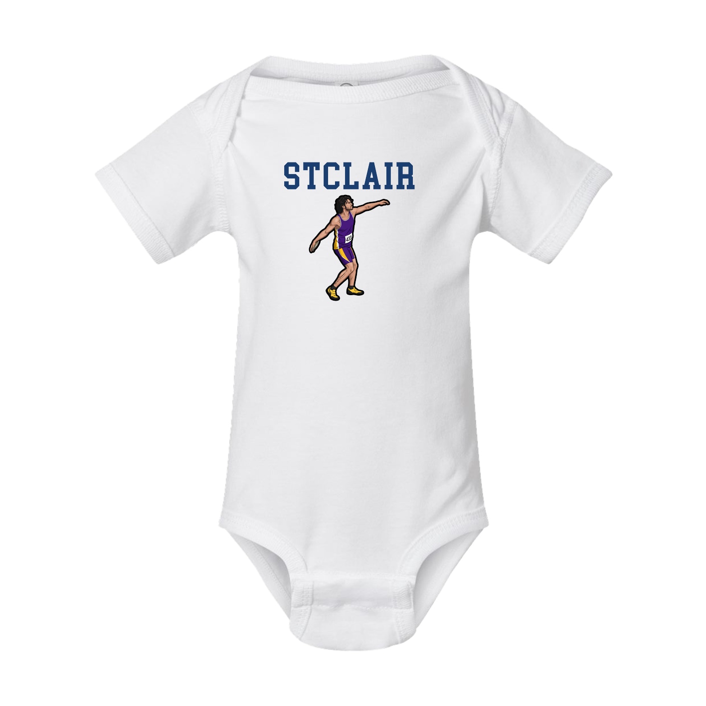 Baby Onesie — Shirsey in White