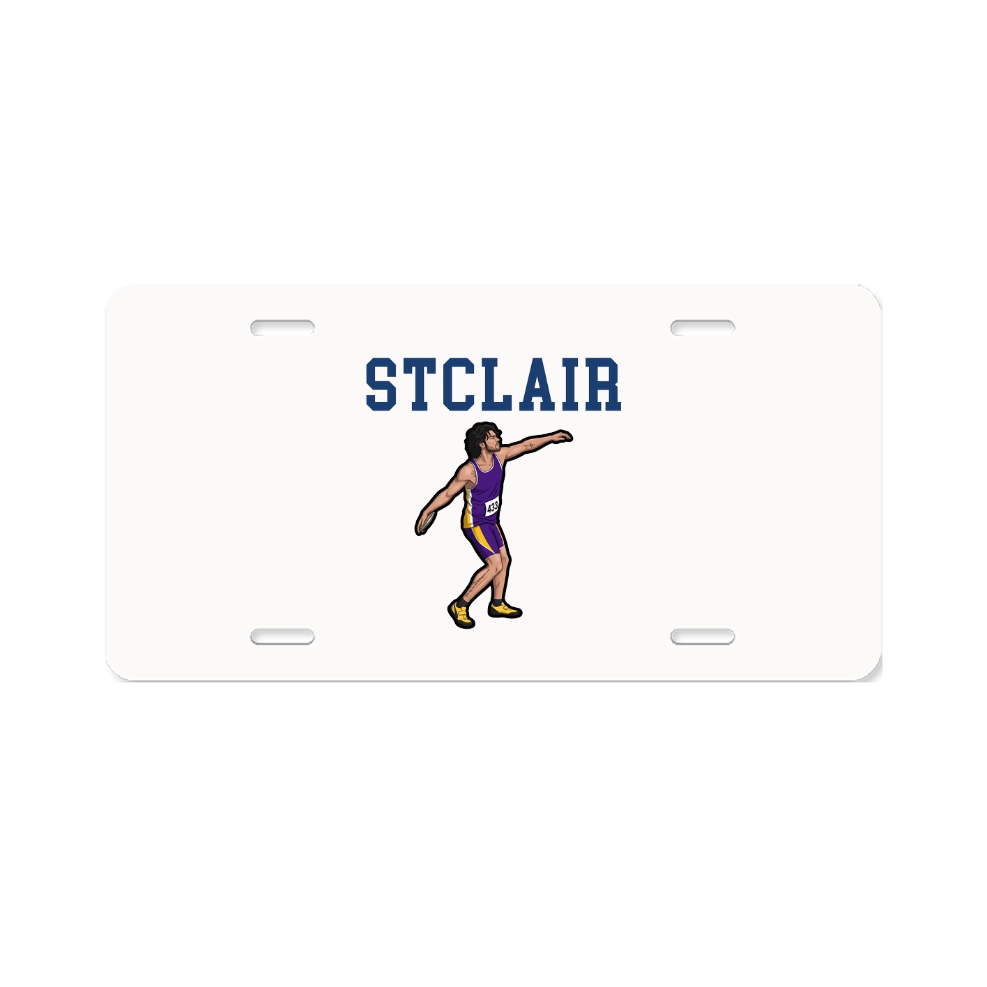 License Plate — Shirsey in Classic