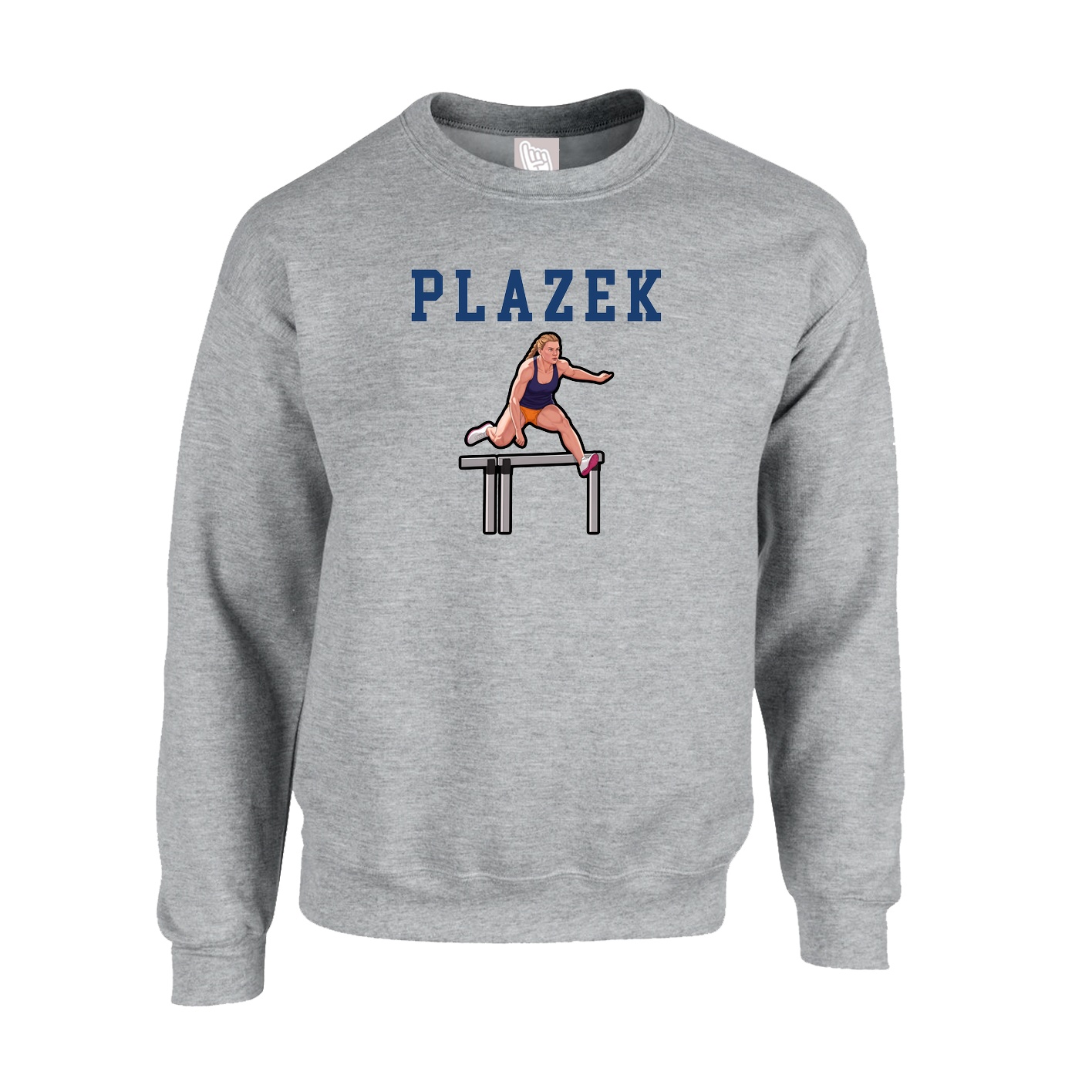 Fleece Crew — Shirsey in Grey