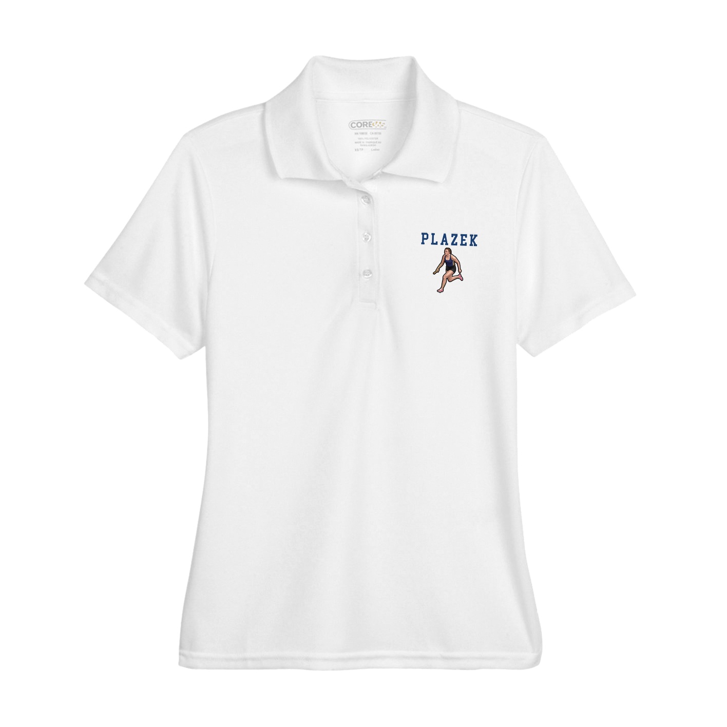 Womens Performance Polo — Shirsey in White