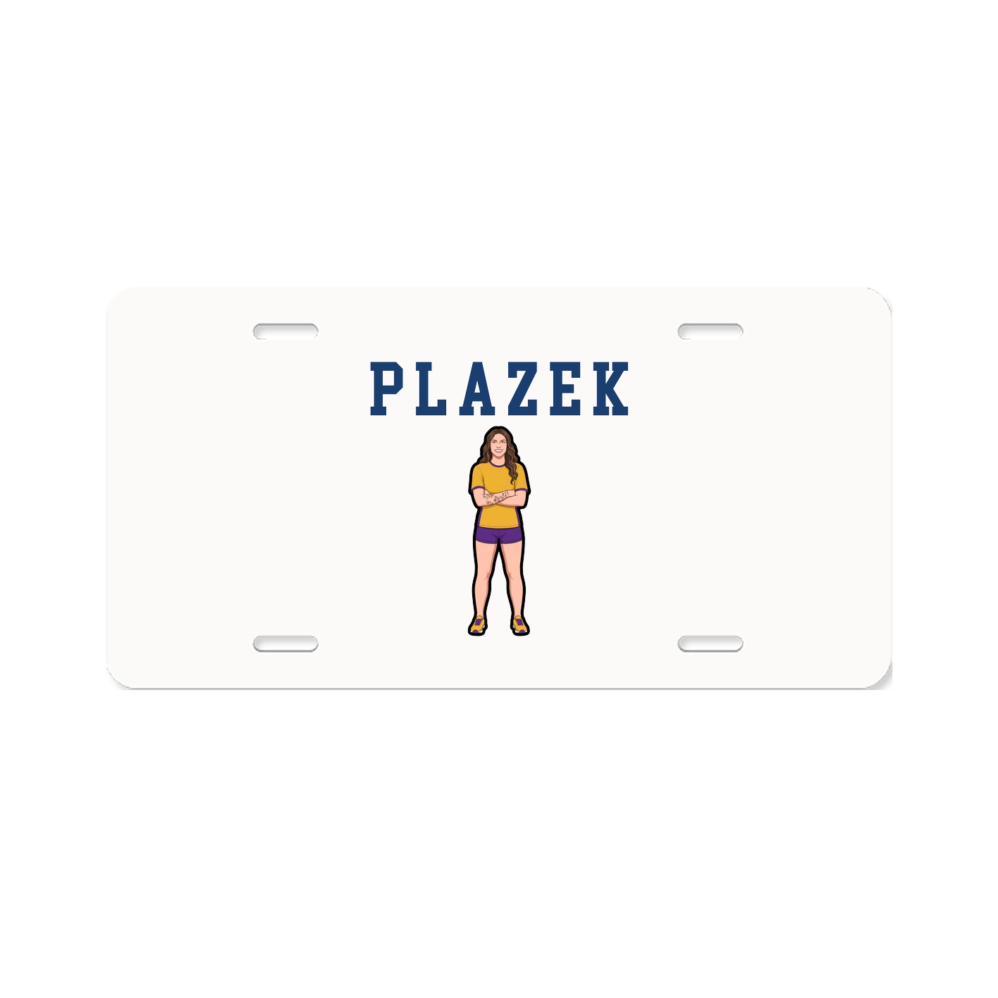 License Plate — Shirsey in Classic