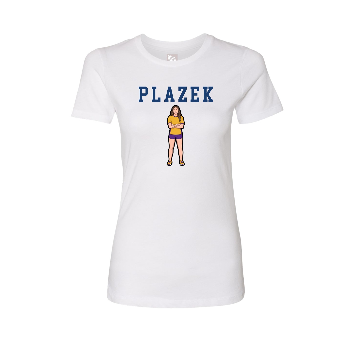 Fitted Women's Tee — Shirsey in White