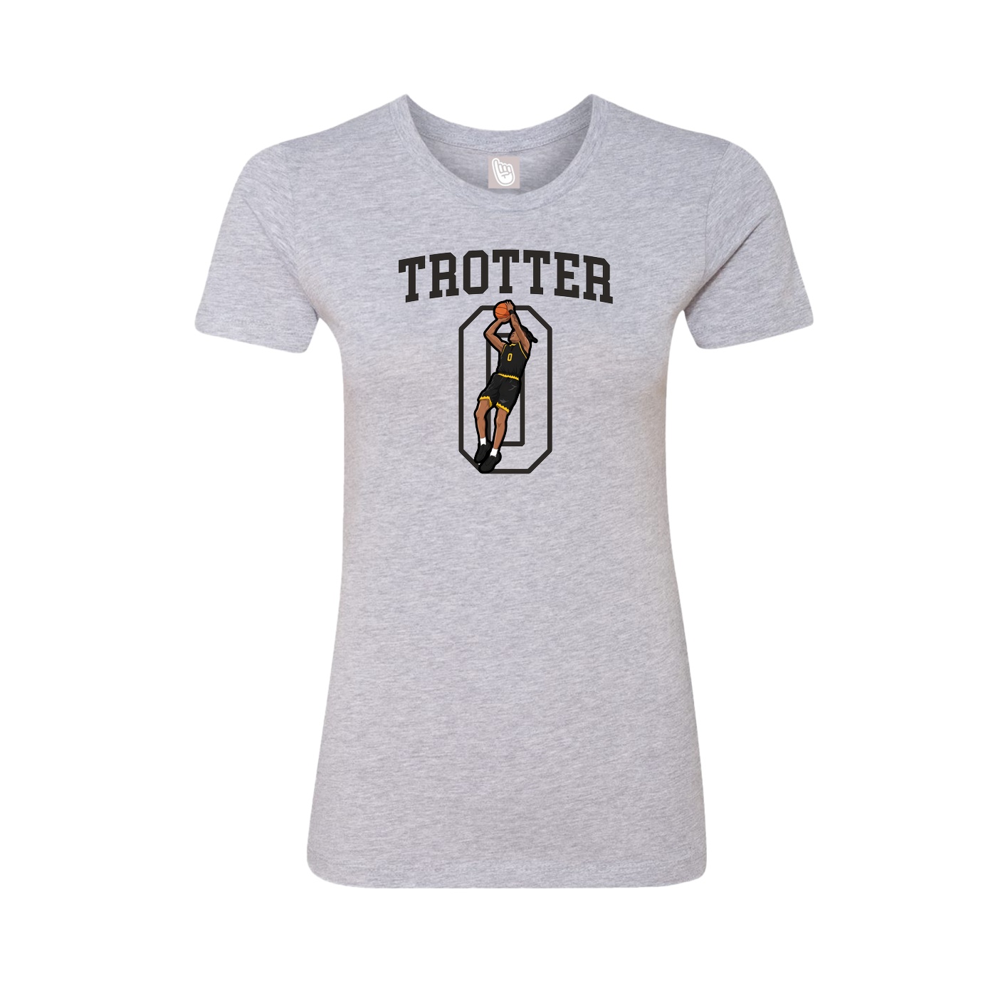 Fitted Women's Tee — Shirsey in Grey