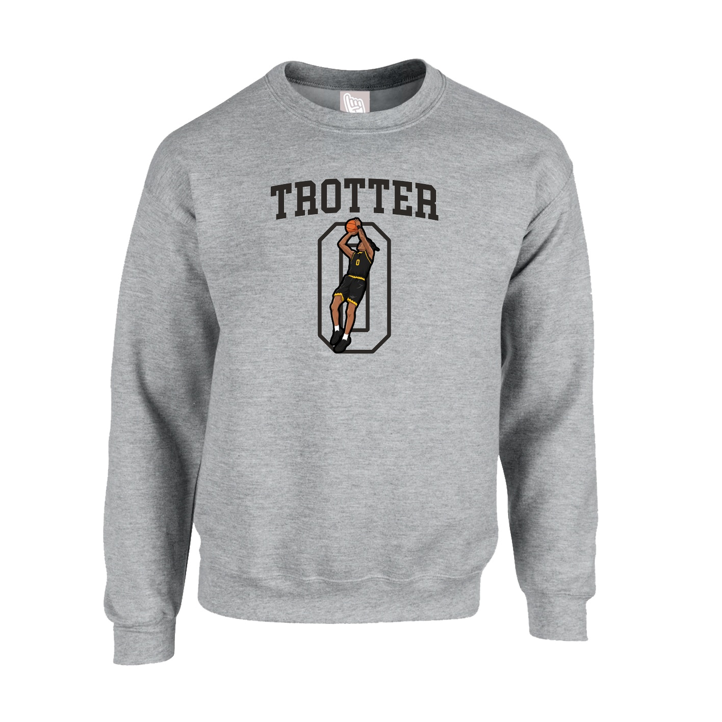 Fleece Crew — Shirsey in Grey