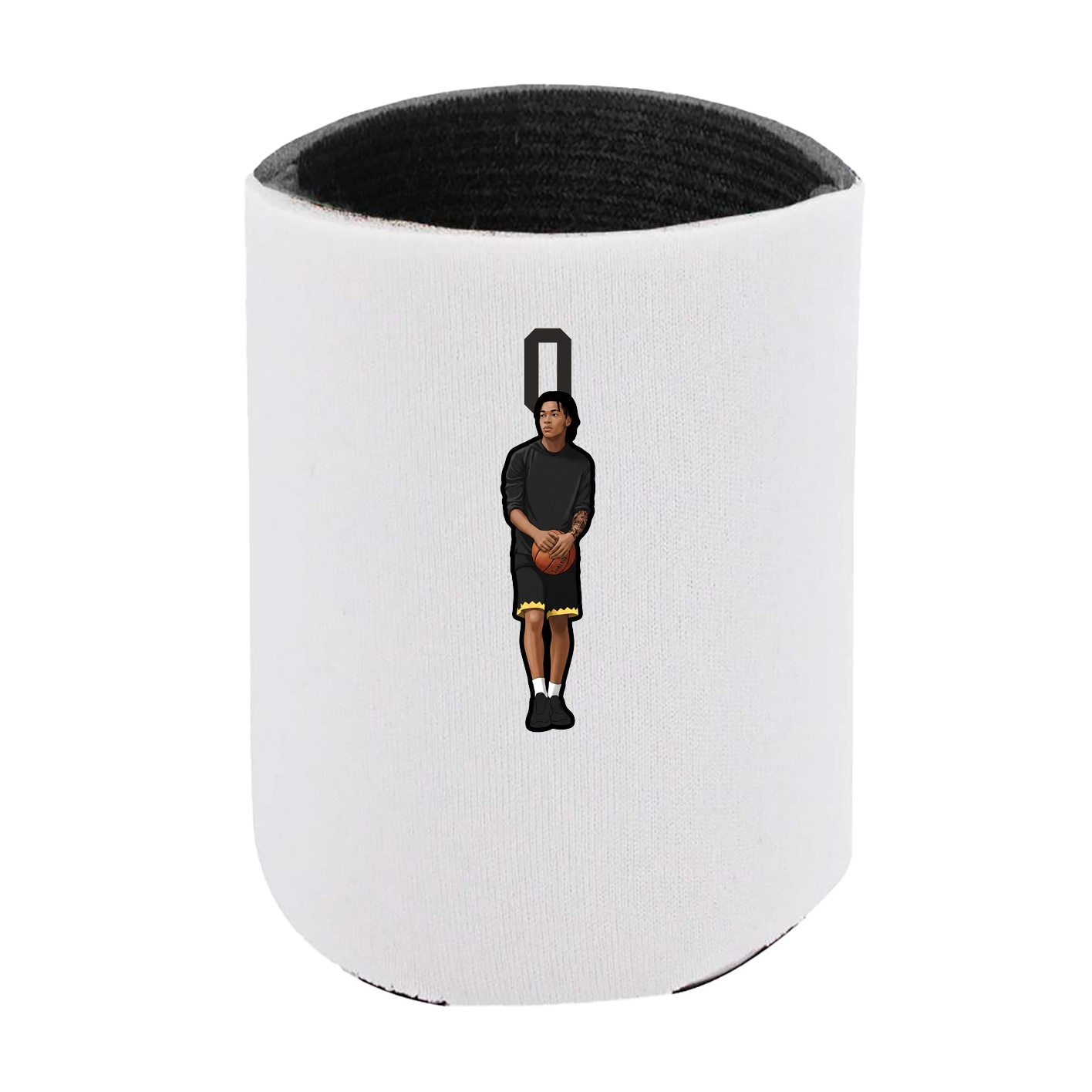 Can Holder — Number Top in White