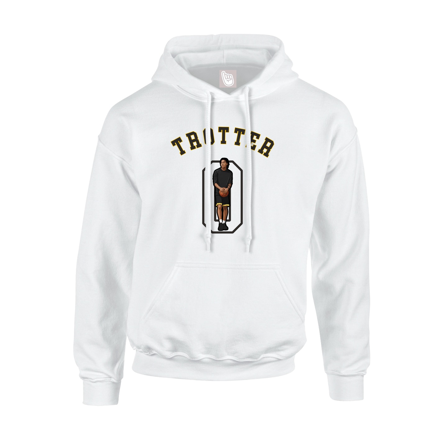 Youth Hoodie — Shirsey Arch in White