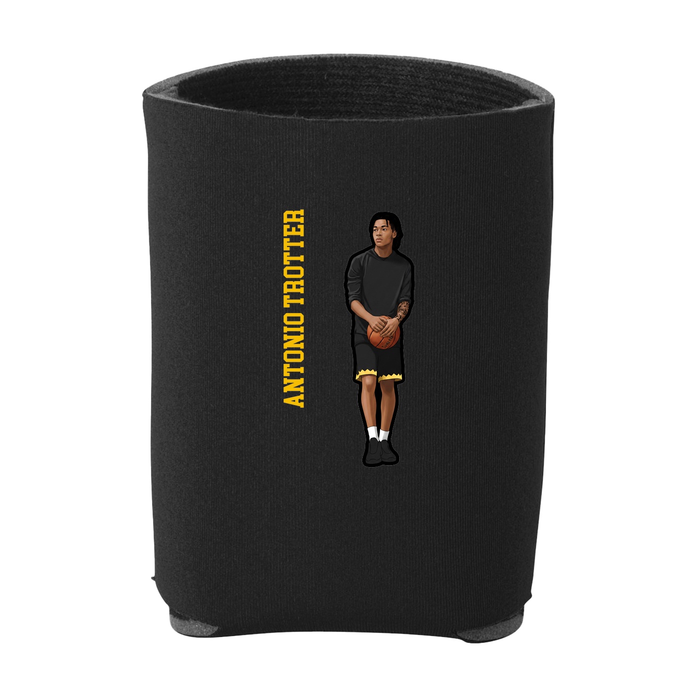 Can Holder — Name Vertical in Black