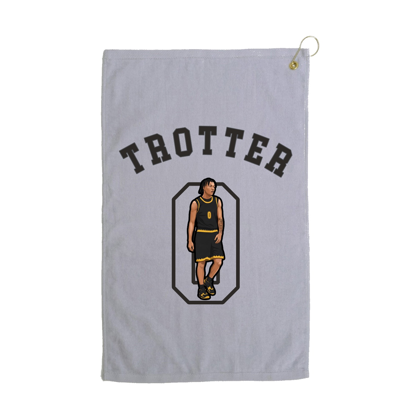Golf Towel — Shirsey Arch in Grey