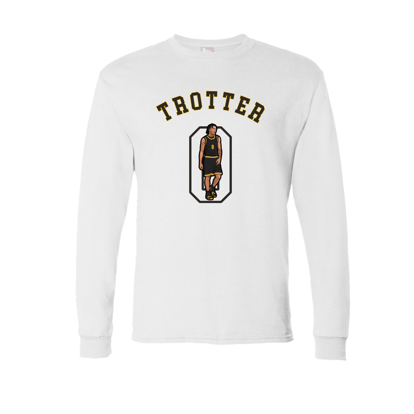 Long Sleeve Tee — Shirsey Arch in White