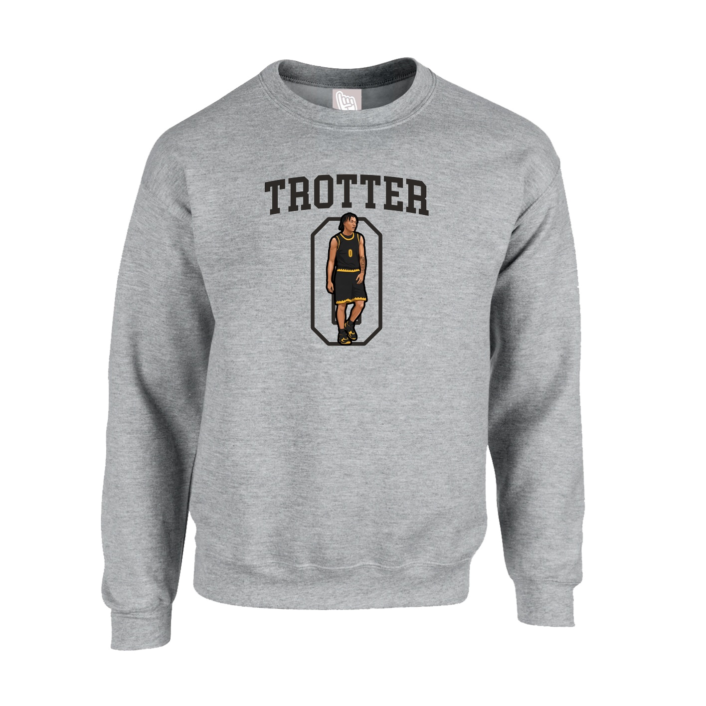 Fleece Crew — Shirsey in Grey
