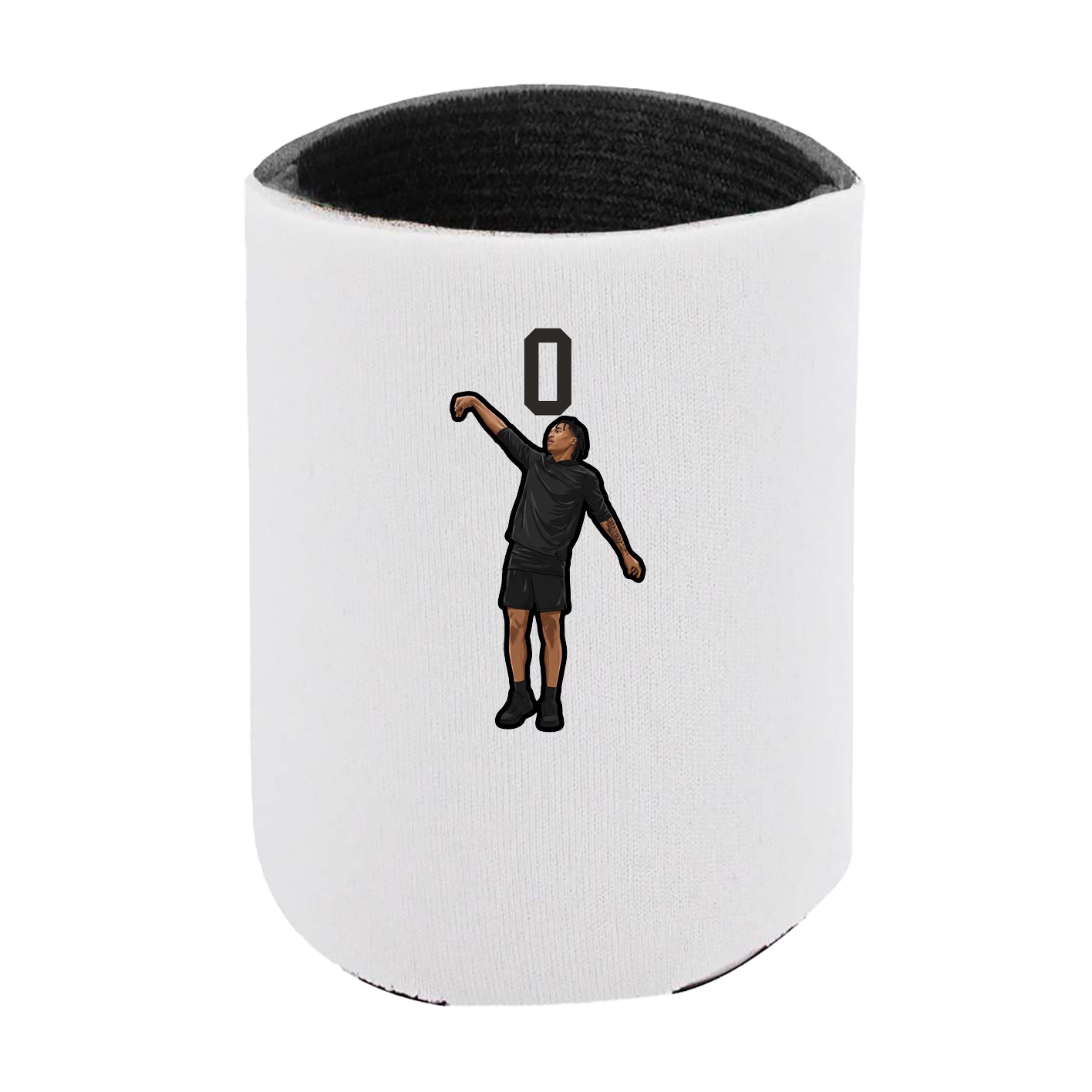 Can Holder — Number Top in White