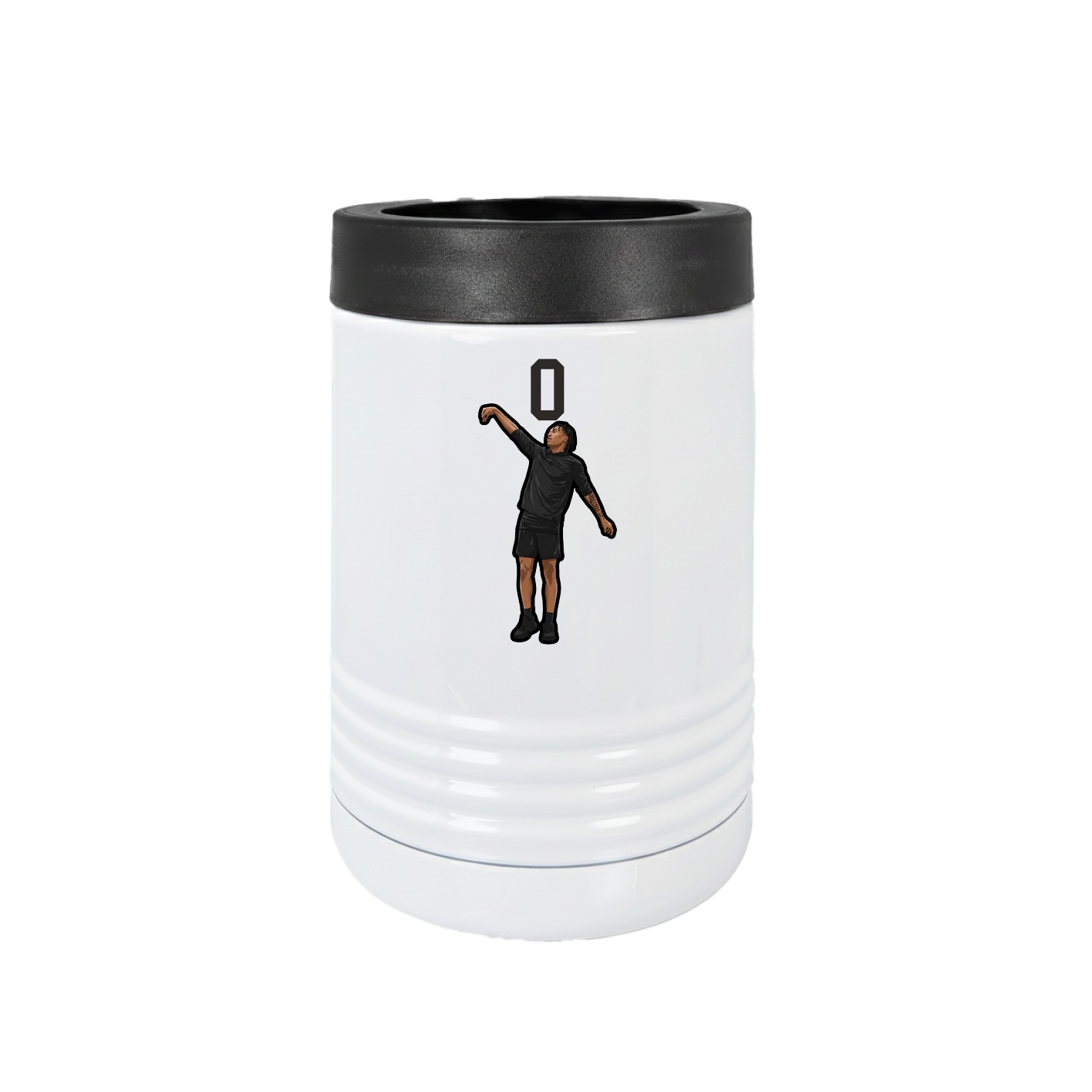 Beverage Holder — Number Top in White