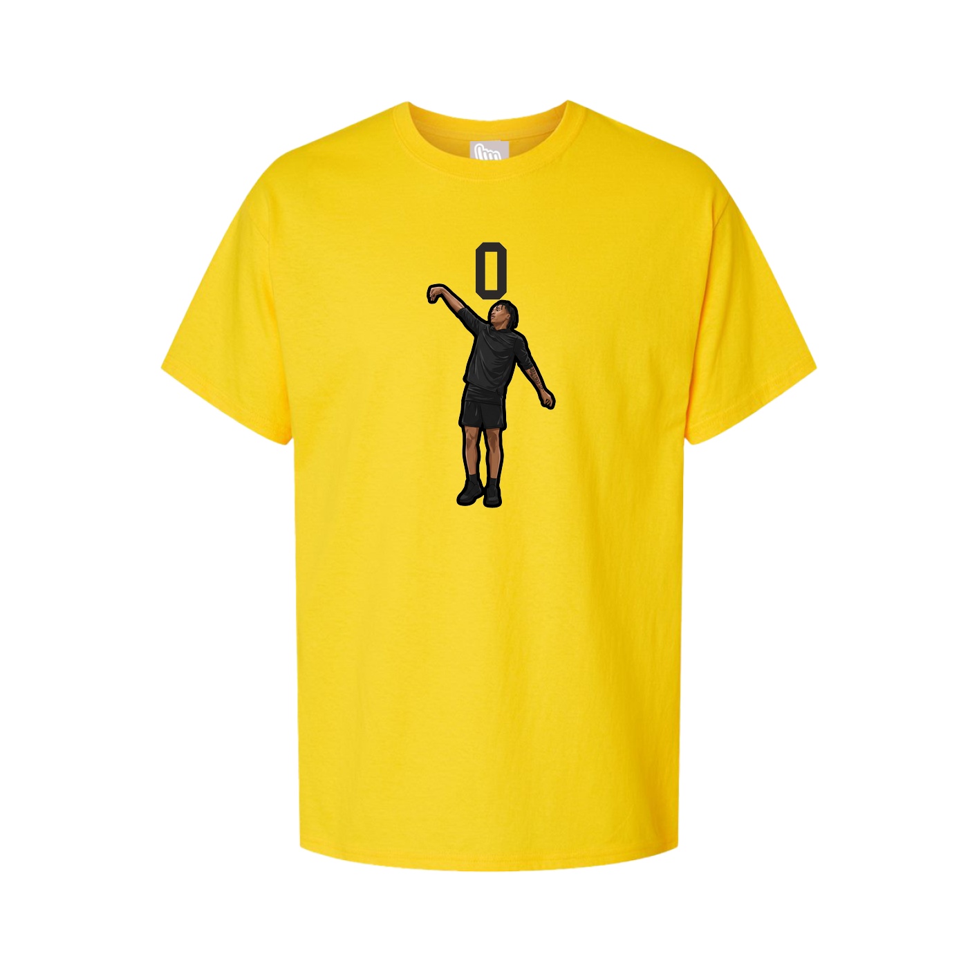 Tee — Number Top in Gold