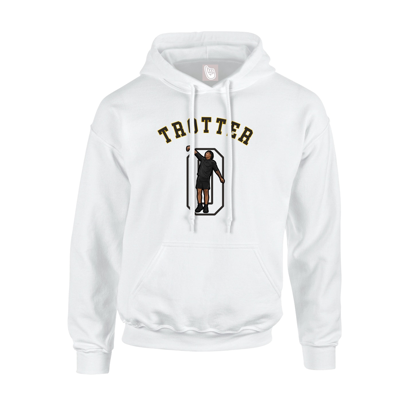 Youth Hoodie — Shirsey Arch in White