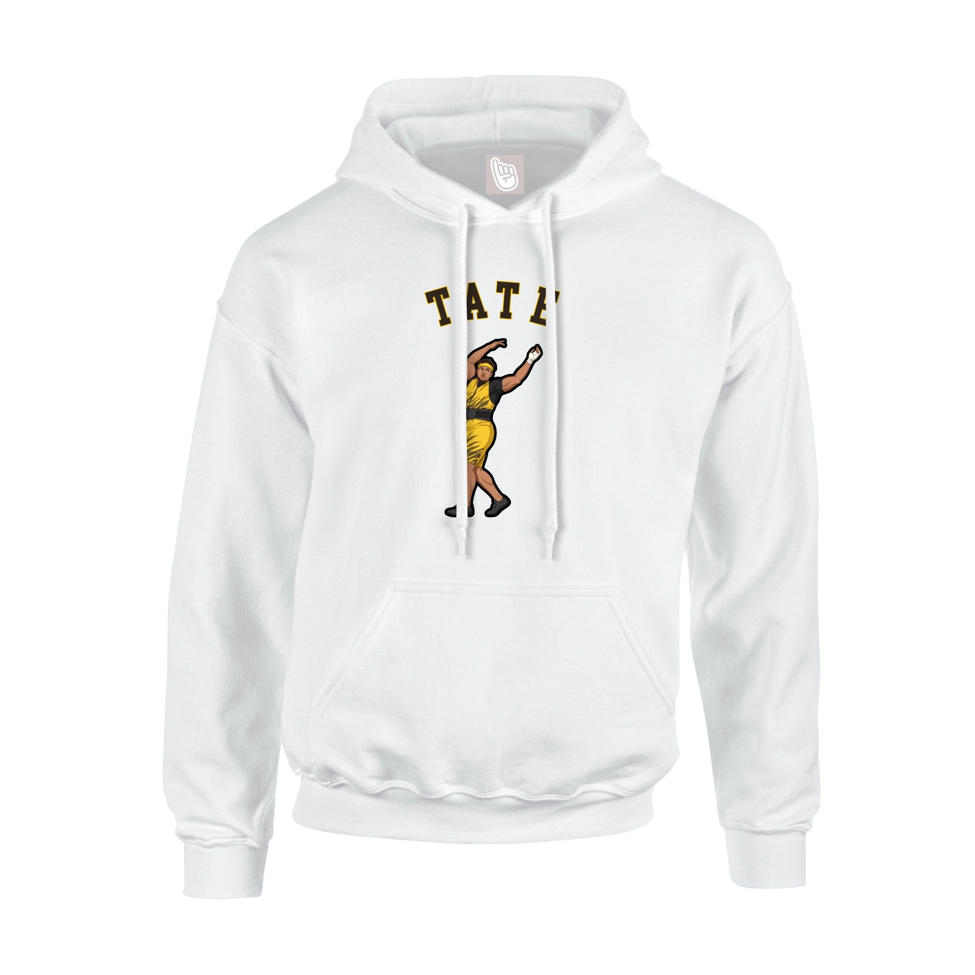 Youth Hoodie — Shirsey Arch in White