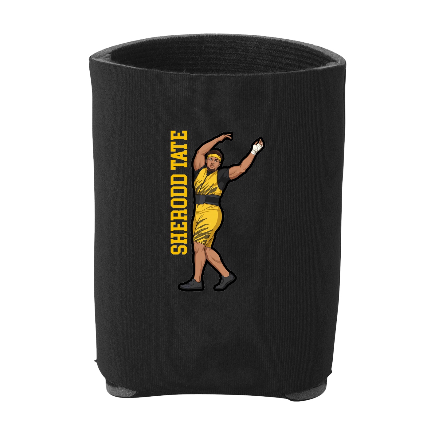 Can Holder — Name Vertical in Black