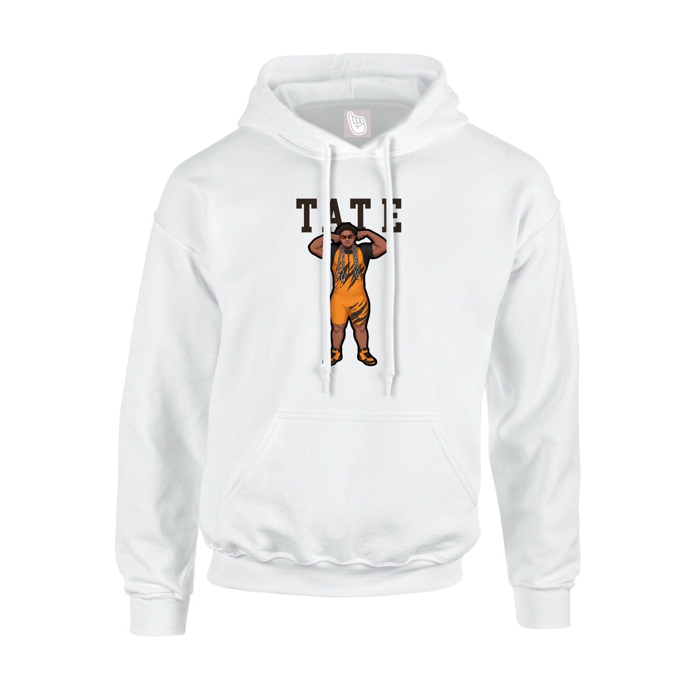Hoodie — Shirsey in White