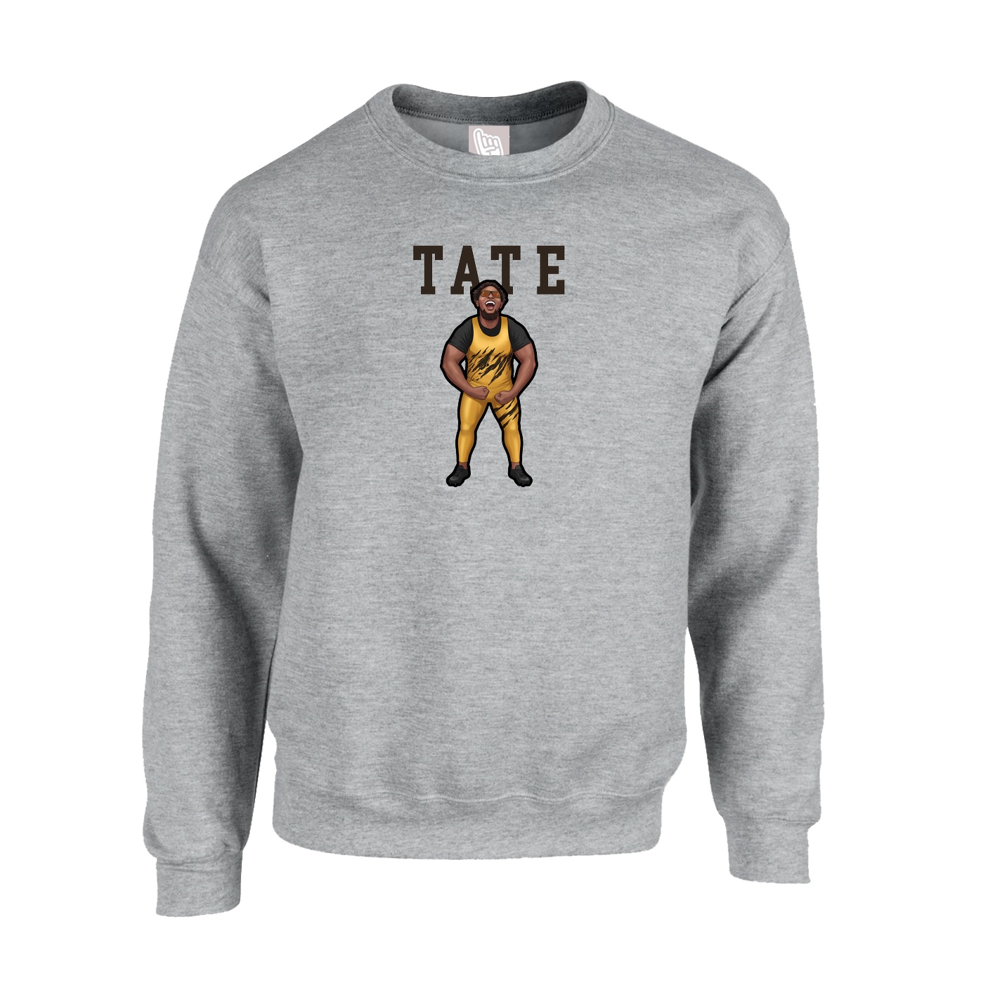 Fleece Crew — Shirsey in Grey