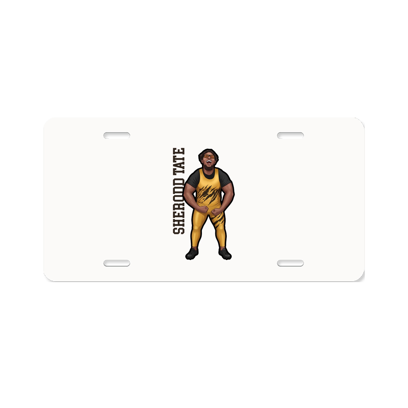 Aluminum License Plate