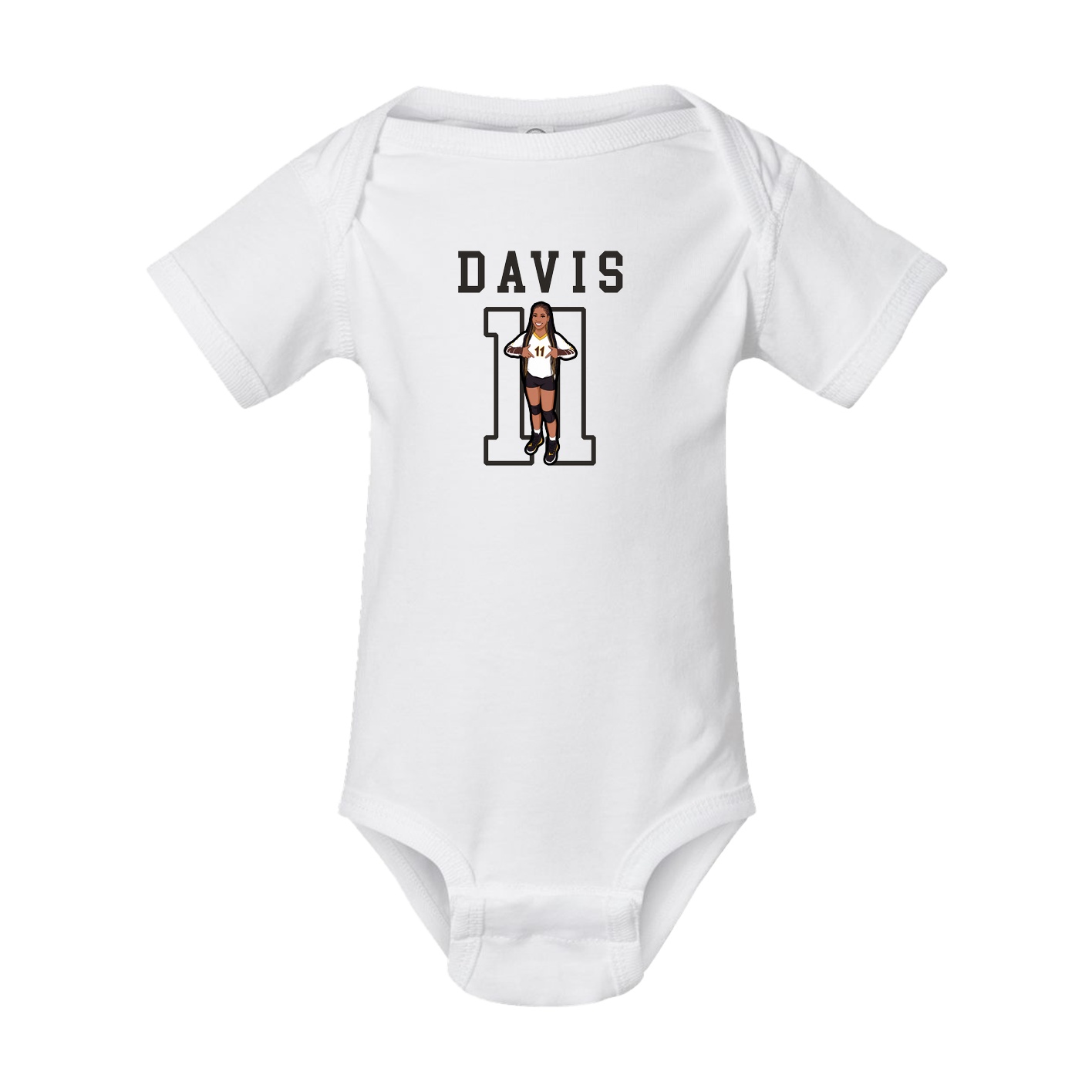 Baby Onesie — Shirsey in White