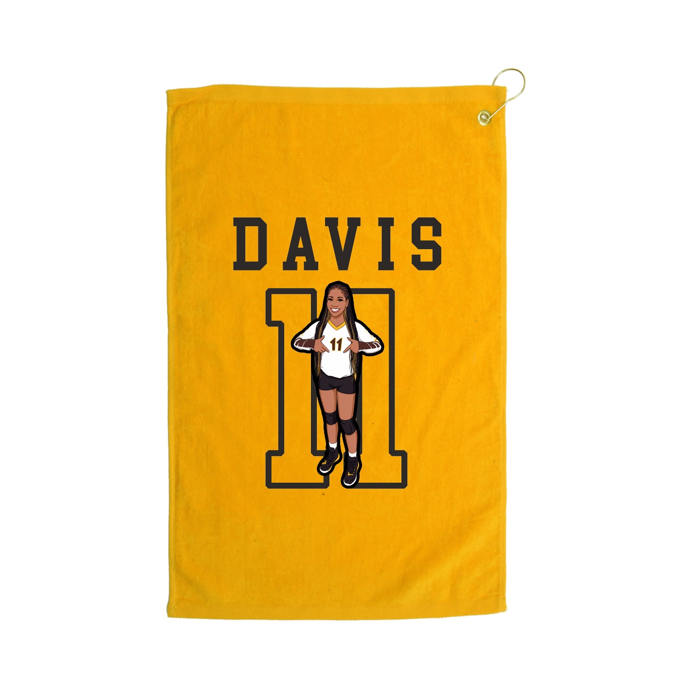 Golf Towel — Shirsey in Gold
