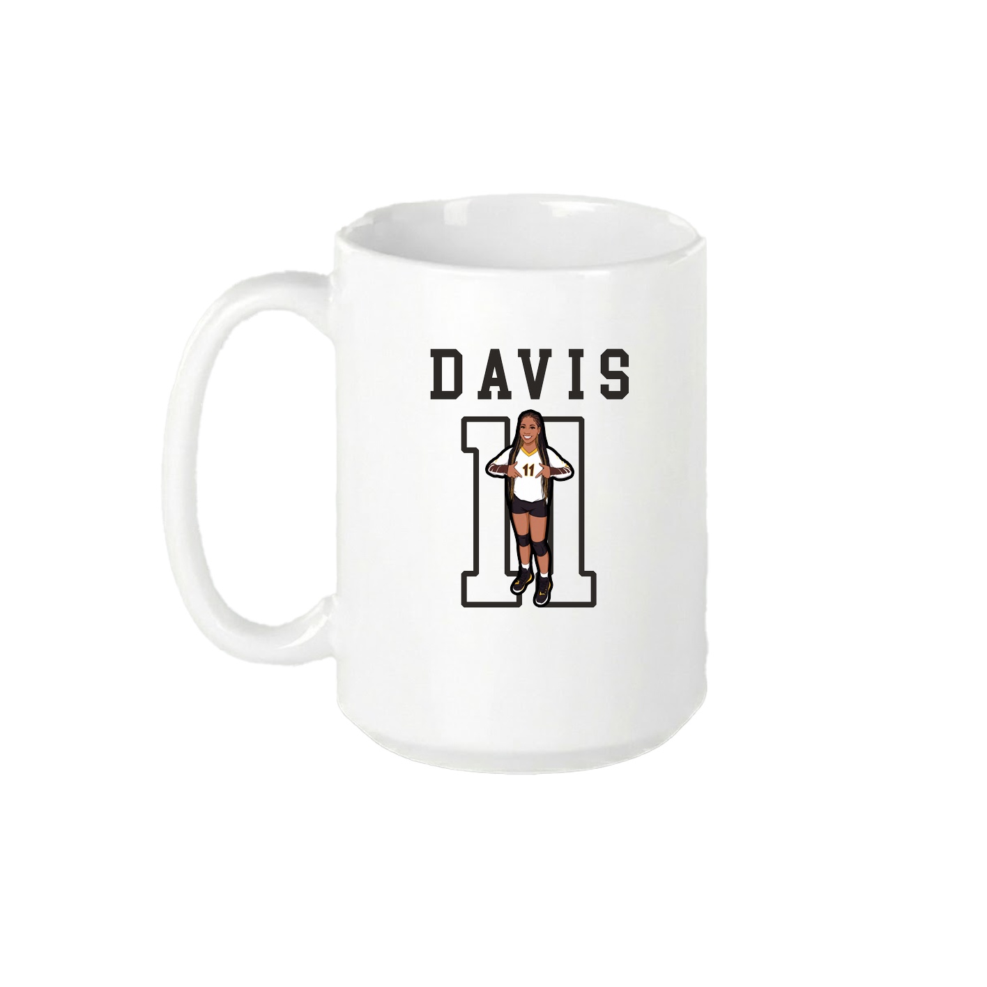15oz Coffee Mug — Shirsey in White