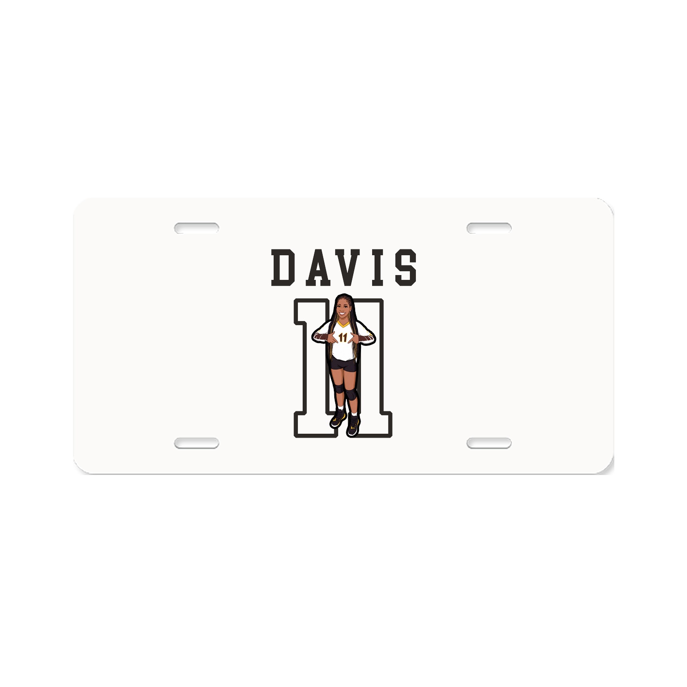 License Plate — Shirsey in Classic
