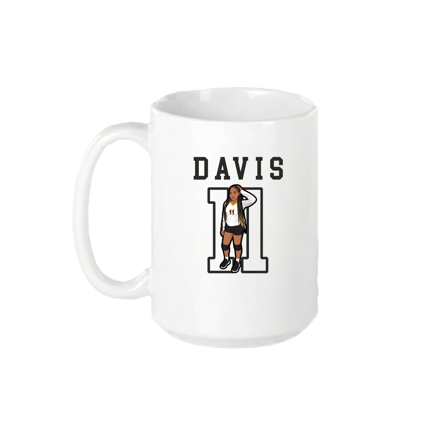 15oz Coffee Mug — Shirsey in White
