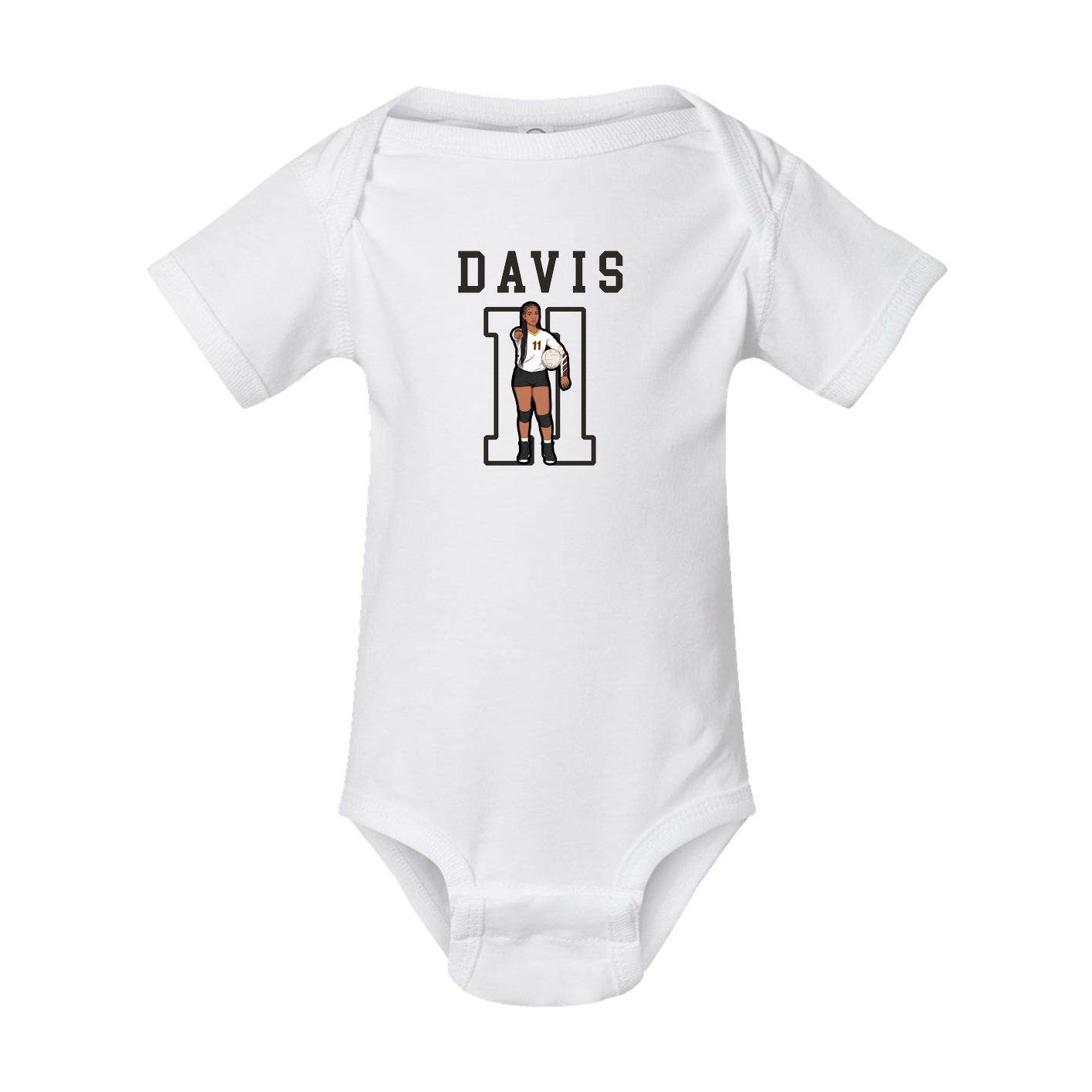 Baby Onesie — Shirsey in White