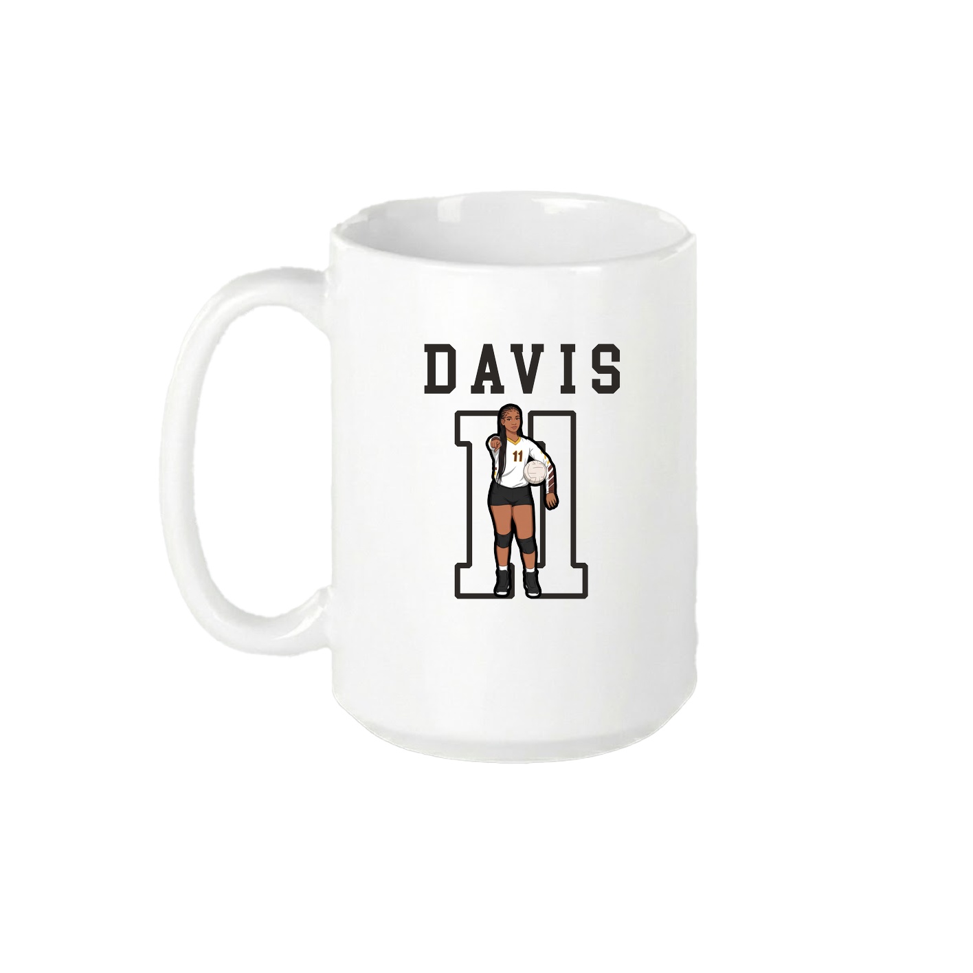15oz Coffee Mug — Shirsey in White
