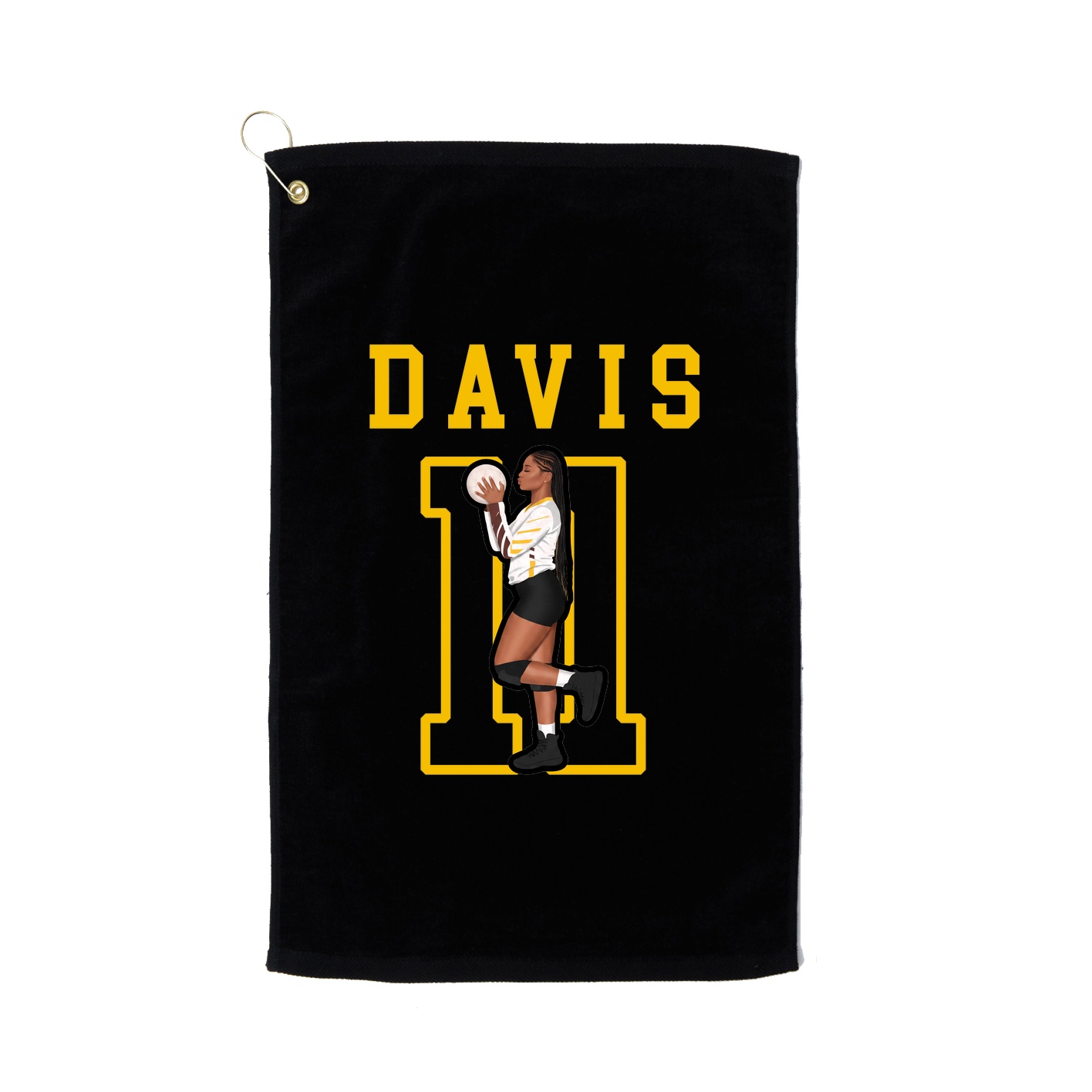Golf Towel — Shirsey in Black