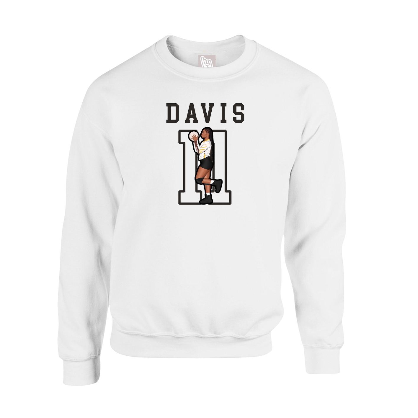 Fleece Crew — Shirsey in White