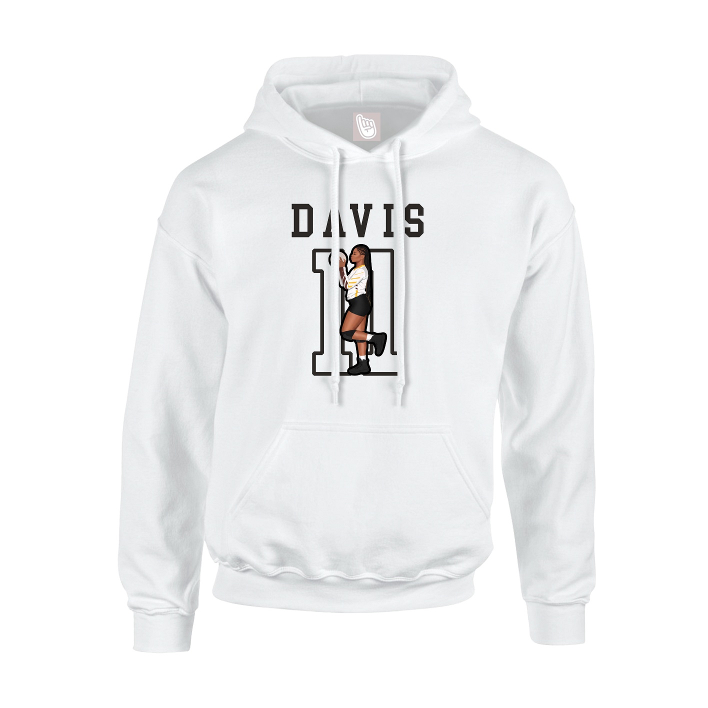 Youth Hoodie — Shirsey in White