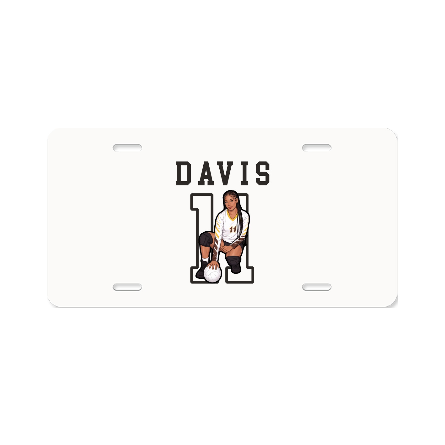 License Plate — Shirsey in Classic
