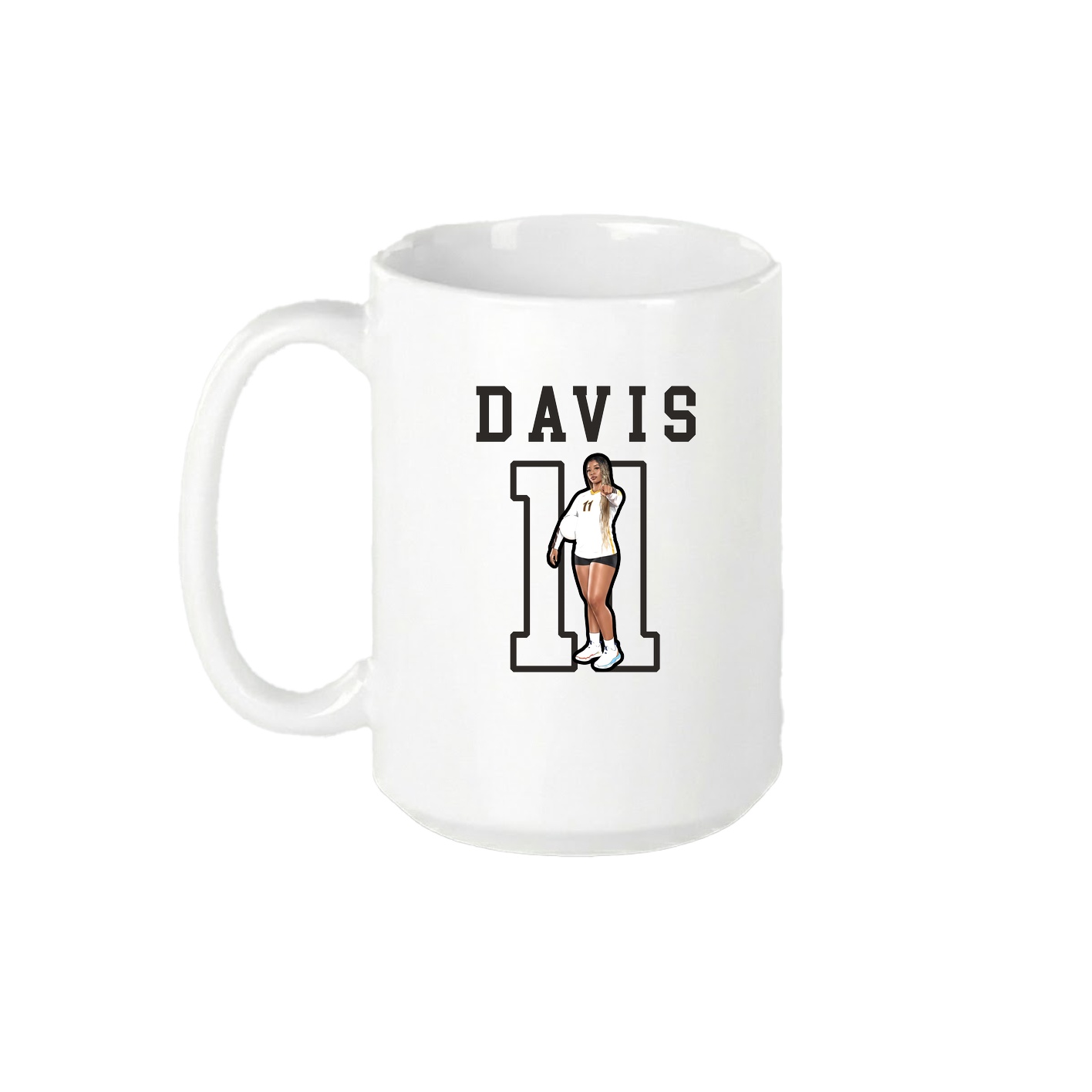 15oz Coffee Mug — Shirsey in White