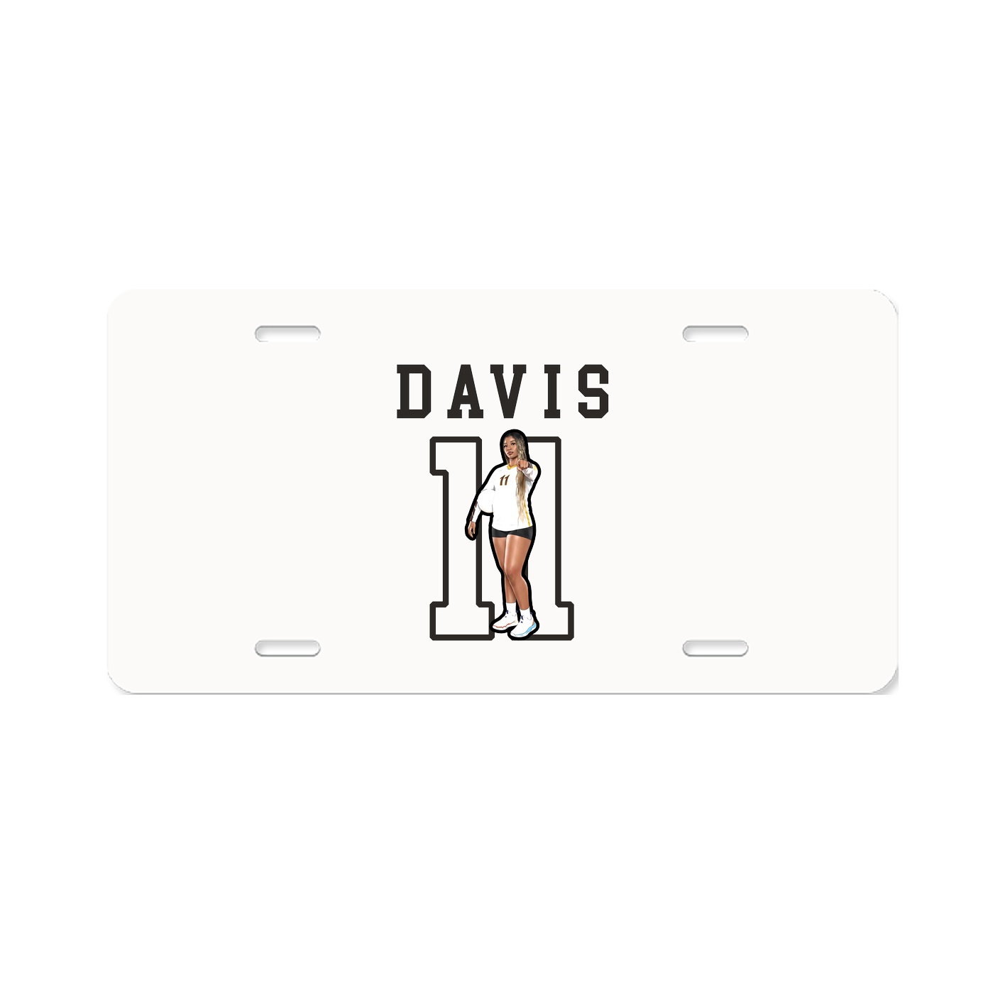 License Plate — Shirsey in Classic