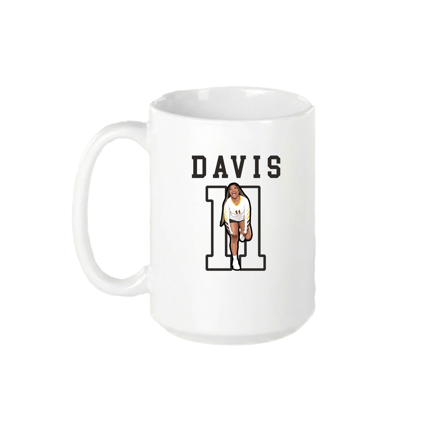 15oz Coffee Mug — Shirsey in White