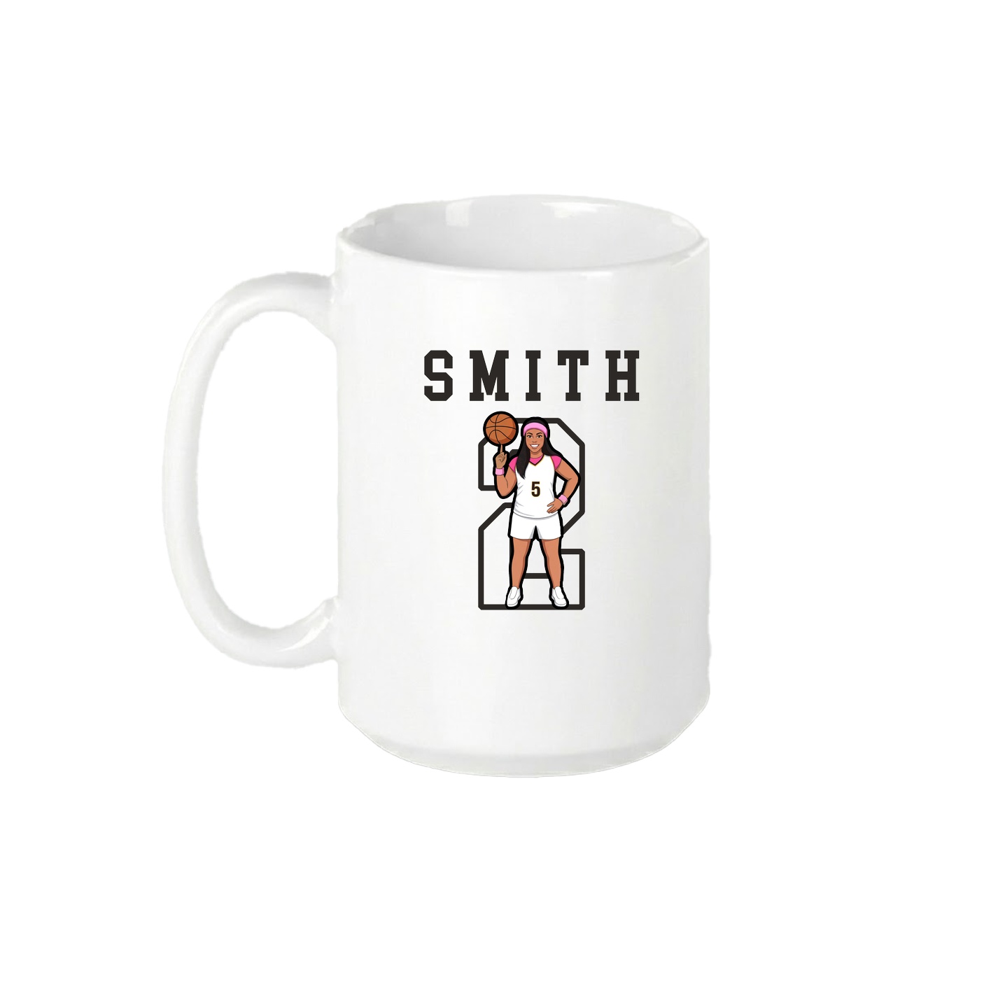 15oz Coffee Mug — Shirsey in White