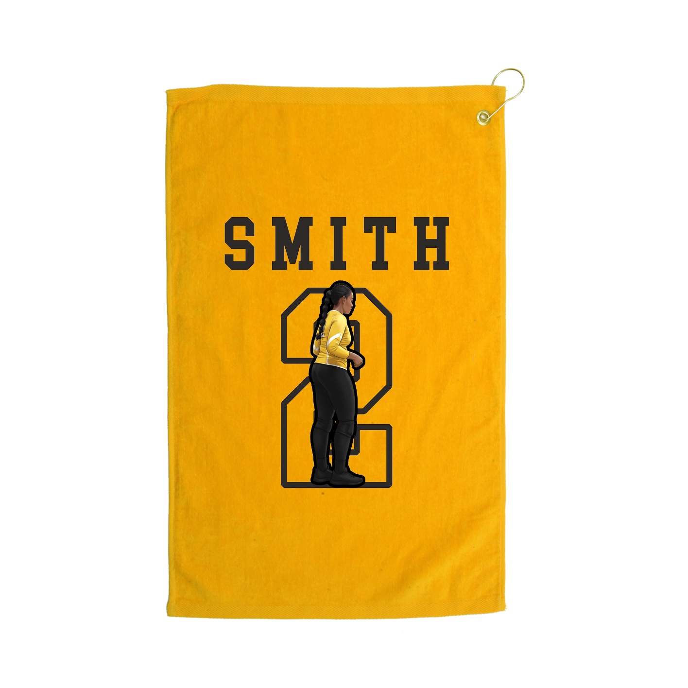 Golf Towel — Shirsey in Gold