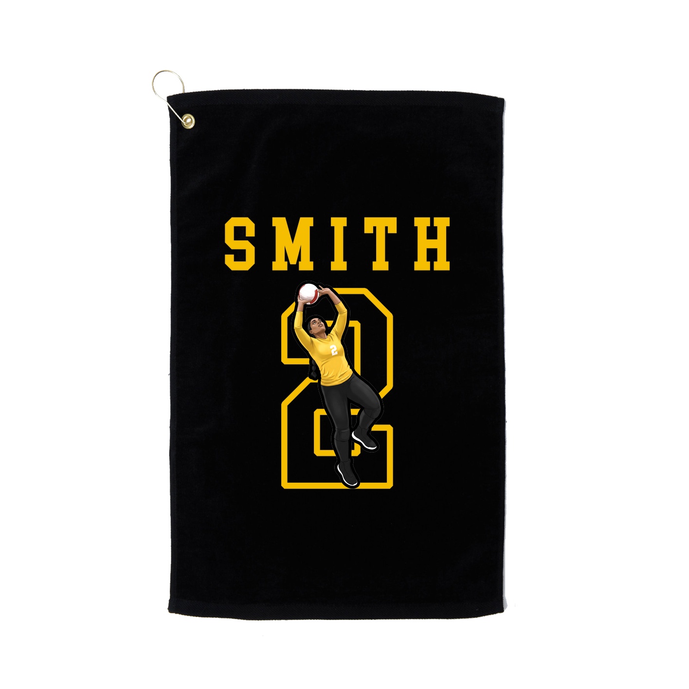 Golf Towel — Shirsey in Black
